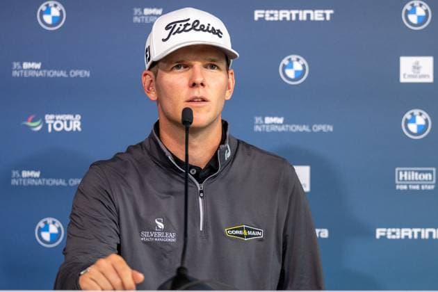 Jeremy Paul im Interview, BMW International Open 2024, Golf, 07.07.2024 Muenchen Bayern Deutschland