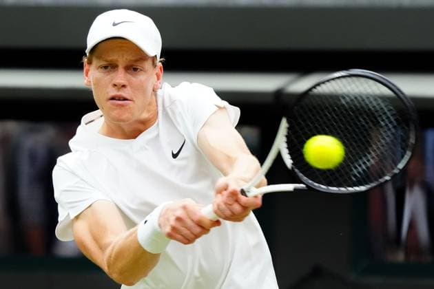 Jannik Sinner during his fourth round match Wimbledon Tennis Championships, Day 7, The All England Lawn Tennis and Croquet Club, London, UK - 07 Jul 2024  Copyright: xJavierxGarcia Shutterstockx 14575058dk