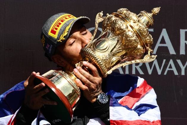 F1 British Grand Prix 2024 Lewis Hamilton of Mercedes after the Formula 1 British Grand Prix at Silverstone Circuit in Northampton, Great Britain on July 7, 2024. Northampton United Kingdom  Copyright: xJakubxPorzyckix originalFilename:porzycki-f1britis240707_npUvm.jpg