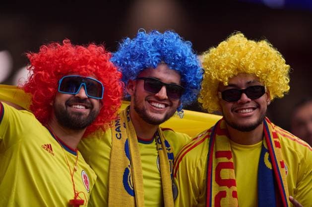 RECORD DATE NOT STATED Copa America USA 2024 Colombia vs Panama - Quarter-final Fans o Aficion during the CONMEBOL Copa America 2024 Quarter-final match between Colombia and Panama, at State Farm Stadium, on July 06, 2024 in Glendale, Arizona, United States. GLENDALE ARIZONA UNITED STATES  Copyright: xJosexLuisxMelgarejox 20240706162007_CA_QF_2024_COL_PAN_FANS29