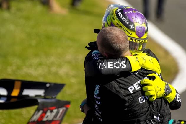 SILVERSTONE - Lewis Hamilton (Mercedes) wins the Grand Prix of Great Britain at the Silverstone Circuit. ANP SANDER KONING xVIxANPxSportx xxANPxIVx 502994961 originalFilename: 502994961.jpg