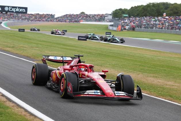 16 Charles Leclerc (MCO, Scuderia Ferrari HP), F1 Grand Prix of Great Britain at Silverstone Circuit on July 7, 2024 in Silverstone, Great Britain. (Photo by HOCH ZWEI) Silverstone Great Britain