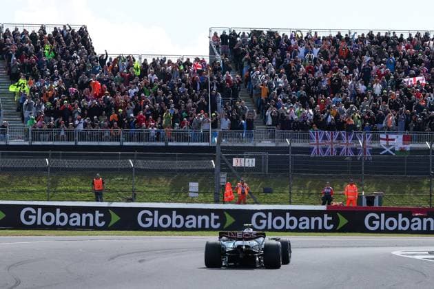 44 Lewis Hamilton (GBR, Mercedes-AMG Petronas F1 Team), F1 Grand Prix of Great Britain at Silverstone Circuit on July 7, 2024 in Silverstone, Great Britain. (Photo by HOCH ZWEI) Silverstone Great Britain