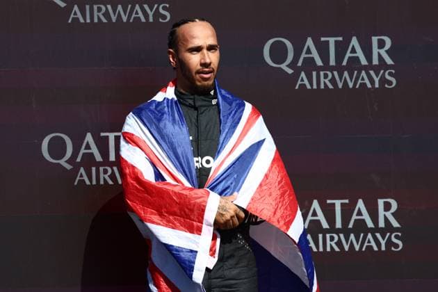 F1 British Grand Prix 2024 Lewis Hamilton of Mercedes after the Formula 1 British Grand Prix at Silverstone Circuit in Northampton, Great Britain on July 7, 2024. London United Kingdom  Copyright: xJakubxPorzyckix originalFilename:porzycki-f1britis240707_npiH4.jpg