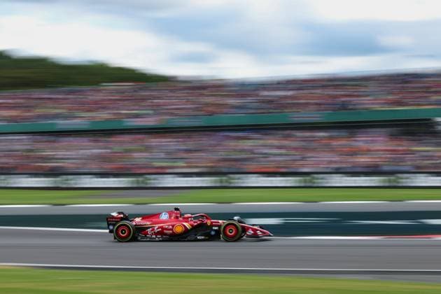 16 Charles Leclerc (MCO, Scuderia Ferrari HP), F1 Grand Prix of Great Britain at Silverstone Circuit on July 7, 2024 in Silverstone, Great Britain. (Photo by HOCH ZWEI) Silverstone Great Britain