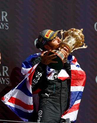 44 Lewis Hamilton (GBR, Mercedes-AMG Petronas F1 Team), F1 Grand Prix of Great Britain at Silverstone Circuit on July 7, 2024 in Silverstone, Great Britain. (Photo by HOCH ZWEI) Silverstone Great Britain