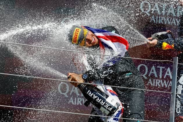 44 Lewis Hamilton (GBR, Mercedes-AMG Petronas F1 Team), F1 Grand Prix of Great Britain at Silverstone Circuit on July 7, 2024 in Silverstone, Great Britain. (Photo by HOCH ZWEI) Silverstone Great Britain