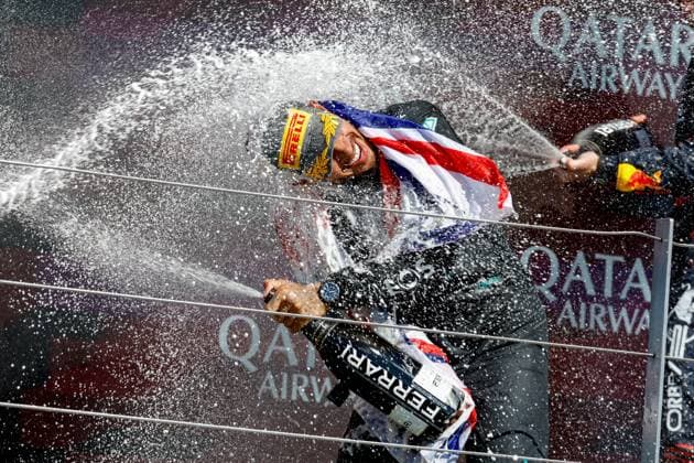 44 Lewis Hamilton (GBR, Mercedes-AMG Petronas F1 Team), F1 Grand Prix of Great Britain at Silverstone Circuit on July 7, 2024 in Silverstone, Great Britain. (Photo by HOCH ZWEI) Silverstone Great Britain