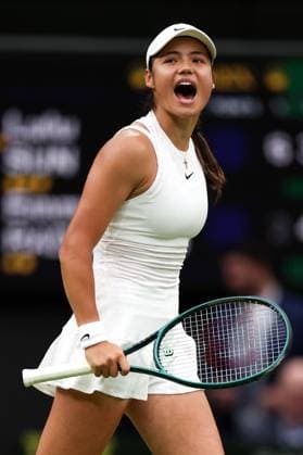 Emma Raducanu during her fourth round match Wimbledon Tennis Championships, Day 7, The All England Lawn Tennis and Croquet Club, London, UK - 07 Jul 2024  Copyright: xEllaxLing Shutterstockx 14575061ce