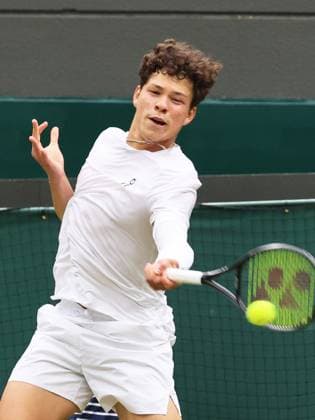 TENNIS - Wimbledon 2024 LONDON,ENGLAND,07.JUL.24 - TENNIS - ATP, Tennis Herren World Tour, Wimbledon, Grand Slam. Image shows Ben Shelton (USA).  GEPAxpictures xAlanxGrieves