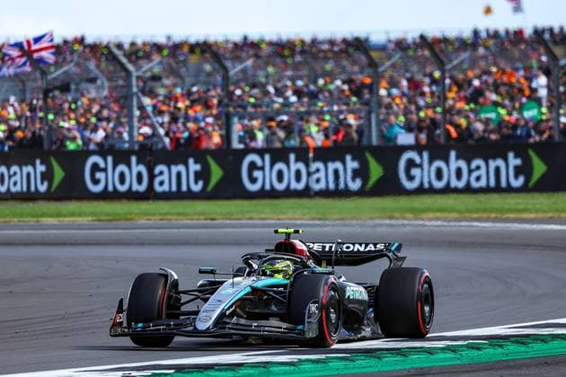 44 Lewis Hamilton (GBR, Mercedes-AMG Petronas F1 Team), F1 Grand Prix of Great Britain at Silverstone Circuit on July 7, 2024 in Silverstone, Great Britain. (Photo by HOCH ZWEI) Silverstone Great Britain