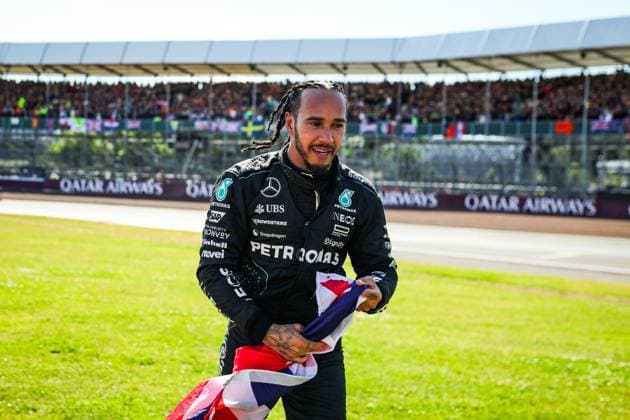 44 Lewis Hamilton (GBR, Mercedes-AMG Petronas F1 Team), F1 Grand Prix of Great Britain at Silverstone Circuit on July 7, 2024 in Silverstone, Great Britain. (Photo by HOCH ZWEI) Silverstone Great Britain