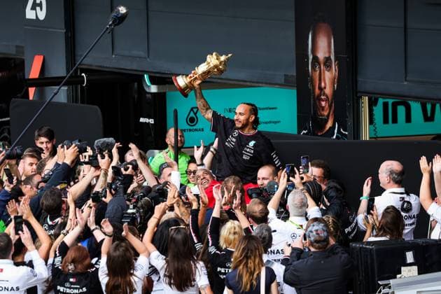 44 Lewis Hamilton (GBR, Mercedes-AMG Petronas F1 Team), F1 Grand Prix of Great Britain at Silverstone Circuit on July 7, 2024 in Silverstone, Great Britain. (Photo by HOCH ZWEI) Silverstone Great Britain