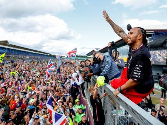 44 Lewis Hamilton (GBR, Mercedes-AMG Petronas F1 Team), F1 Grand Prix of Great Britain at Silverstone Circuit on July 7, 2024 in Silverstone, Great Britain. (Photo by HOCH ZWEI) Silverstone Great Britain