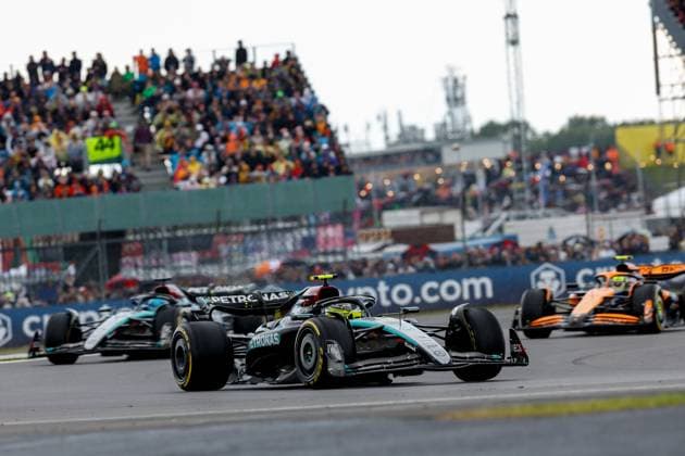 44 Lewis Hamilton (GBR, Mercedes-AMG Petronas F1 Team), F1 Grand Prix of Great Britain at Silverstone Circuit on July 7, 2024 in Silverstone, Great Britain. (Photo by HOCH ZWEI) Silverstone Great Britain