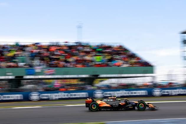 Sport Bilder des Tages 4 Lando Norris (GBR, McLaren Formula 1 Team), F1 Grand Prix of Great Britain at Silverstone Circuit on July 7, 2024 in Silverstone, Great Britain. (Photo by HOCH ZWEI) Silverstone Great Britain