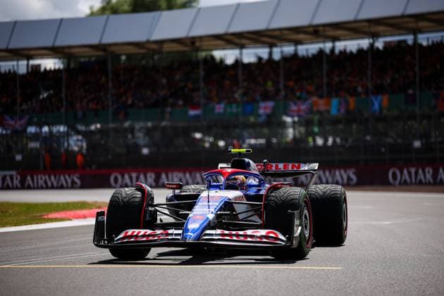 22 Yuki Tsunoda (JPN, Visa Cash App RB Formula One Team), F1 Grand Prix of Great Britain at Silverstone Circuit on July 7, 2024 in Silverstone, Great Britain. (Photo by HOCH ZWEI) Silverstone Great Britain
