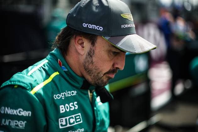 14 Fernando Alonso (ESP, Aston Martin Aramco F1 Team), F1 Grand Prix of Great Britain at Silverstone Circuit on July 7, 2024 in Silverstone, Great Britain. (Photo by HOCH ZWEI) Silverstone Great Britain