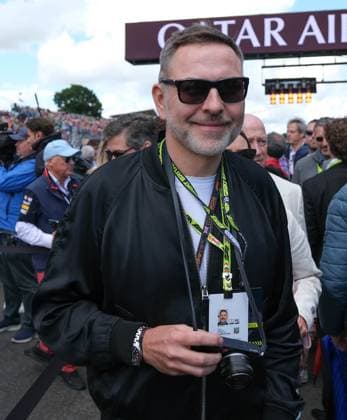 7th July 2024; Silverstone Circuit, Northamptonshire, England; Formula 1 2024 Qatar Airways British F1 Grand Prix; Race Day; David Walliams on the grid prior to the race  ActionPlus12666161 PaulxBonser
