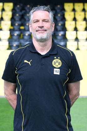 Borussia Dortmund II; 3.Liga, Porträttermin 2024 2025 Torwarttrainer Thomas Feldhoff; Borussia Dortmund II; 3. Liga, Porträttermin 2024 2025