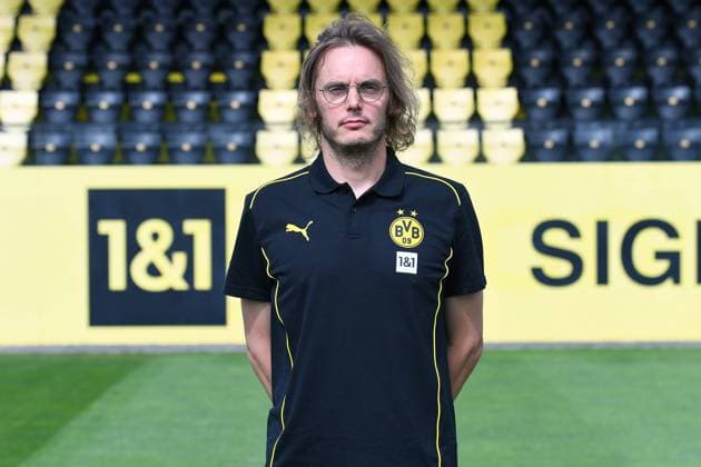 Borussia Dortmund II; 3.Liga, Porträttermin 2024 2025 Videoanalyst Jan Frederik Luig; Borussia Dortmund II; 3. Liga, Porträttermin 2024 2025