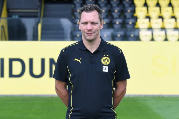 Borussia Dortmund II; 3.Liga, Porträttermin 2024 2025 Physiotherapeut Daniel Zolinski; Borussia Dortmund II; 3. Liga, Porträttermin 2024 2025
