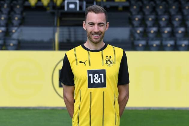 Borussia Dortmund II; 3.Liga, Porträttermin 2024 2025 Michael Eberwein; Borussia Dortmund II; 3. Liga, Porträttermin 2024 2025