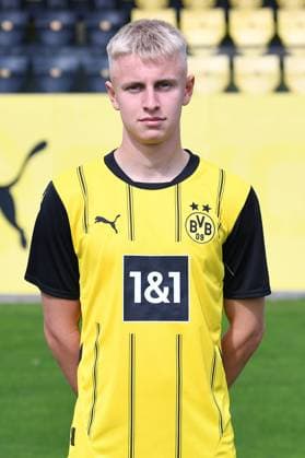 Borussia Dortmund II; 3.Liga, Porträttermin 2024 2025 Danylo Krevsun; Borussia Dortmund II; 3. Liga, Porträttermin 2024 2025