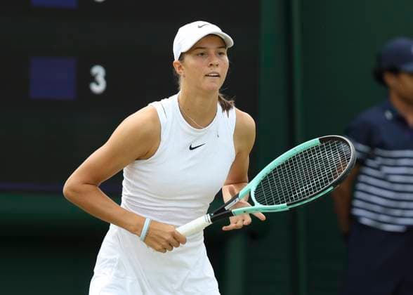 Llli Tagger (AUT) Maedchen Einzel GS Tennis - Wimbledon 2024 - Grand Slam ITF ATP, Tennis Herren WTA, Tennis Damen - AELTC - London - - Great Britain - 8 July 2024. Copyright: xJuergenxHasenkopfx