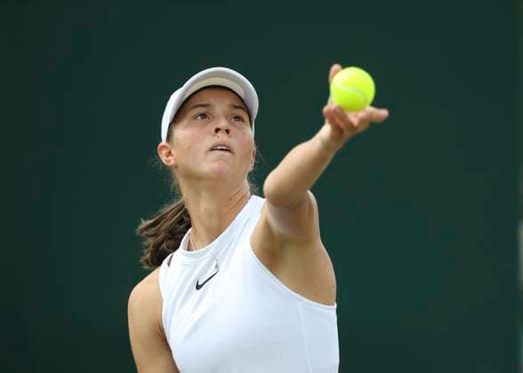 Llli Tagger (AUT) Maedchen Einzel GS Tennis - Wimbledon 2024 - Grand Slam ITF ATP, Tennis Herren WTA, Tennis Damen - AELTC - London - - Great Britain - 8 July 2024. Copyright: xJuergenxHasenkopfx