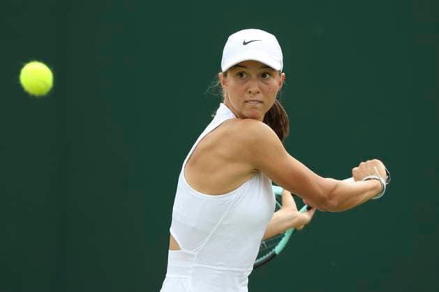 Llli Tagger (AUT) Maedchen Einzel GS Tennis - Wimbledon 2024 - Grand Slam ITF ATP, Tennis Herren WTA, Tennis Damen - AELTC - London - - Great Britain - 8 July 2024. Copyright: xJuergenxHasenkopfx