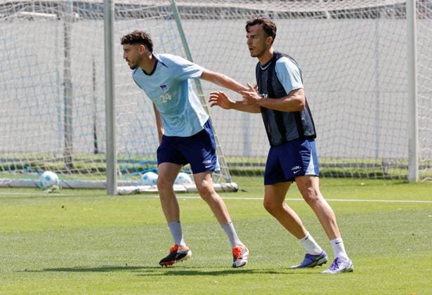 Deutschland, Berlin, Sportpark, GER, 2.FBL, Hertha BSC, Saison 2024 25, Training, Foto:Agustín Rogel, Haris Tabakovic