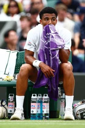 Arthur Fils of France Wimbledon Tennis Championships, Day 8, The All England Lawn Tennis and Croquet Club, London, UK - 08 Jul 2024  Copyright: xJamesxMarsh Shutterstockx 14575857aq