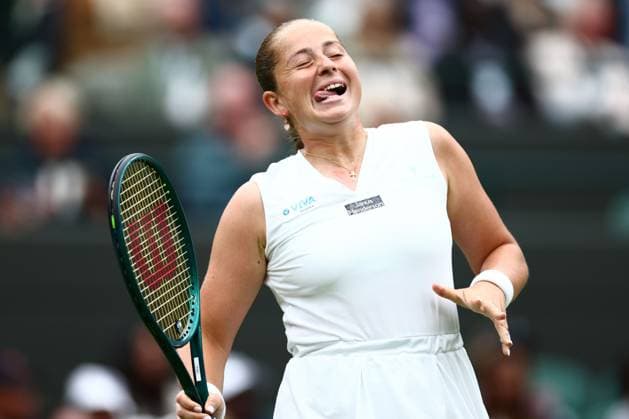 Jelena Ostapenko of Latvia Wimbledon Tennis Championships, Day 8, The All England Lawn Tennis and Croquet Club, London, UK - 08 Jul 2024  Copyright: xJamesxMarsh Shutterstockx 14575857dx
