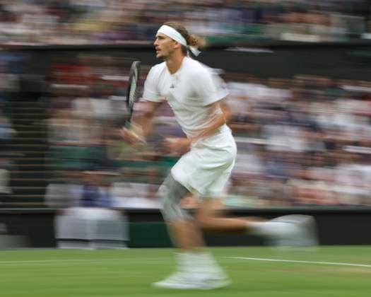 Alexander Zverev (GER) Bewegungsunschaerfe, Mitzieher, Copyright: xJuergenxHasenkopfx