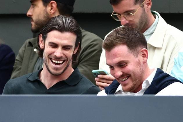 Gareth Bale Wimbledon Tennis Championships, Day 8, The All England Lawn Tennis and Croquet Club, London, UK - 08 Jul 2024  Copyright: xJamesxMarsh Shutterstockx 14575857gd