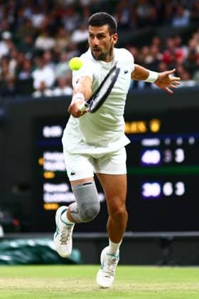 Novak Djokovic of Serbia Wimbledon Tennis Championships, Day 8, The All England Lawn Tennis and Croquet Club, London, UK - 08 Jul 2024  Copyright: xJamesxMarsh Shutterstockx 14575857hp