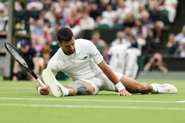 Novak Djokovic of Serbia Wimbledon Tennis Championships, Day 8, The All England Lawn Tennis and Croquet Club, London, UK - 08 Jul 2024  Copyright: xEllaxLing Shutterstockx 14575858bf