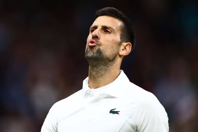 Novak Djokovic of Serbia Wimbledon Tennis Championships, Day 8, The All England Lawn Tennis and Croquet Club, London, UK - 08 Jul 2024  Copyright: xJamesxMarsh Shutterstockx 14575857if