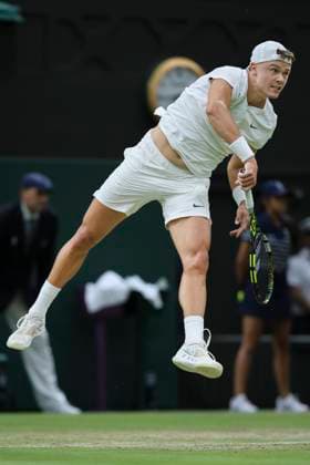 Holger Rune Tennis - Wimbledon 2024 - Grand Slam ITF ATP, Tennis Herren WTA, Tennis Damen - AELTC - London - - Great Britain - 8 July 2024. Copyright: xJuergenxHasenkopfx