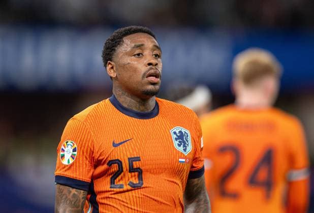 Fussball, Herren, Saison 2023 24, UEFA EURO, EM, Europameisterschaft,Fussball EM 2024, Viertelfinale in Berlin, Niederlande - Türkei, Steven Bergwijn (Niederlande), 06.07. 2024, Copyright: xSebastianxRäppold MatthiasxKochx