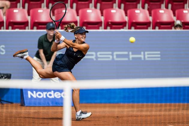 240709 Nellie Taraba Wallberg, Sverige under dag 2 av WTA, Tennis Damen Nordea Open den 9 juli 2024 i Bastad. Copyright: NICLASxJÖNSSON BB240709NO031