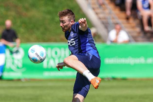09.07.2024, Fussball, Sommervorbereitung, Saison 2024 2025, Tobias Mohr (FC Schalke 04) Mittersill Stadion Mittersill Österreich xRHR-FOTO TRx