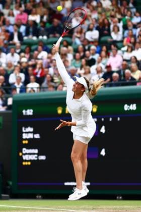 Donna Vekic of Croatia Wimbledon Tennis Championships, Day 9, The All England Lawn Tennis and Croquet Club, London, UK - 09 Jul 2024  Copyright: xJamesxMarsh Shutterstockx 14577170ab