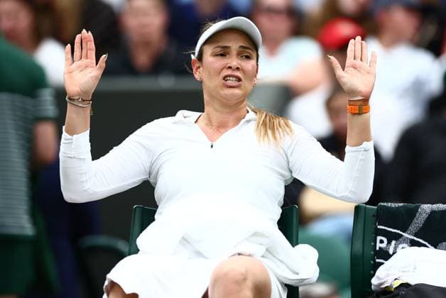 Donna Vekic of Croatia Wimbledon Tennis Championships, Day 9, The All England Lawn Tennis and Croquet Club, London, UK - 09 Jul 2024  Copyright: xJamesxMarsh Shutterstockx 14577170am