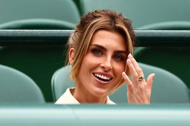 Paige Lorenze watches boyfriend Tommy Paul of USA Wimbledon Tennis Championships, Day 9, The All England Lawn Tennis and Croquet Club, London, UK - 09 Jul 2024  Copyright: xJamesxMarsh Shutterstockx 14577170bm
