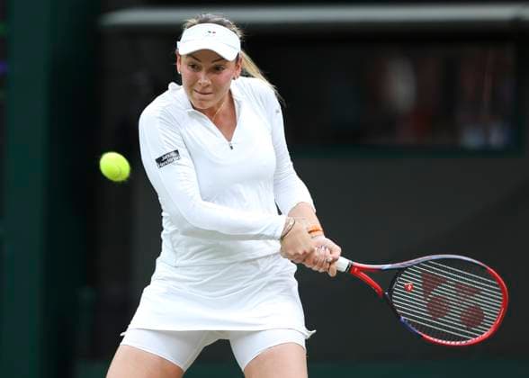 Tennis, Wimbledon, Die Highlights Donna Vekic Tennis - Wimbledon 2024 - Grand Slam ITF ATP, Tennis Herren WTA, Tennis Damen - AELTC - London - - Great Britain - 9 July 2024. Copyright: xJuergenxHasenkopfx