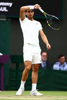 Carlos Alcaraz of Spain Wimbledon Tennis Championships, Day 9, The All England Lawn Tennis and Croquet Club, London, UK - 09 Jul 2024  Copyright: xJamesxMarsh Shutterstockx 14577170bv