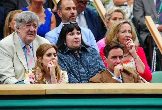 Princess Beatrice and Edoardo Mapelli in the Royal Box on Centre Court Wimbledon Tennis Championships, Day 9, The All England Lawn Tennis and Croquet Club, London, UK - 09 Jul 2024  Copyright: xJavierxGarcia Shutterstockx 14577169cj