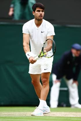 Carlos Alcaraz of Spain Wimbledon Tennis Championships, Day 9, The All England Lawn Tennis and Croquet Club, London, UK - 09 Jul 2024  Copyright: xJamesxMarsh Shutterstockx 14577170cf